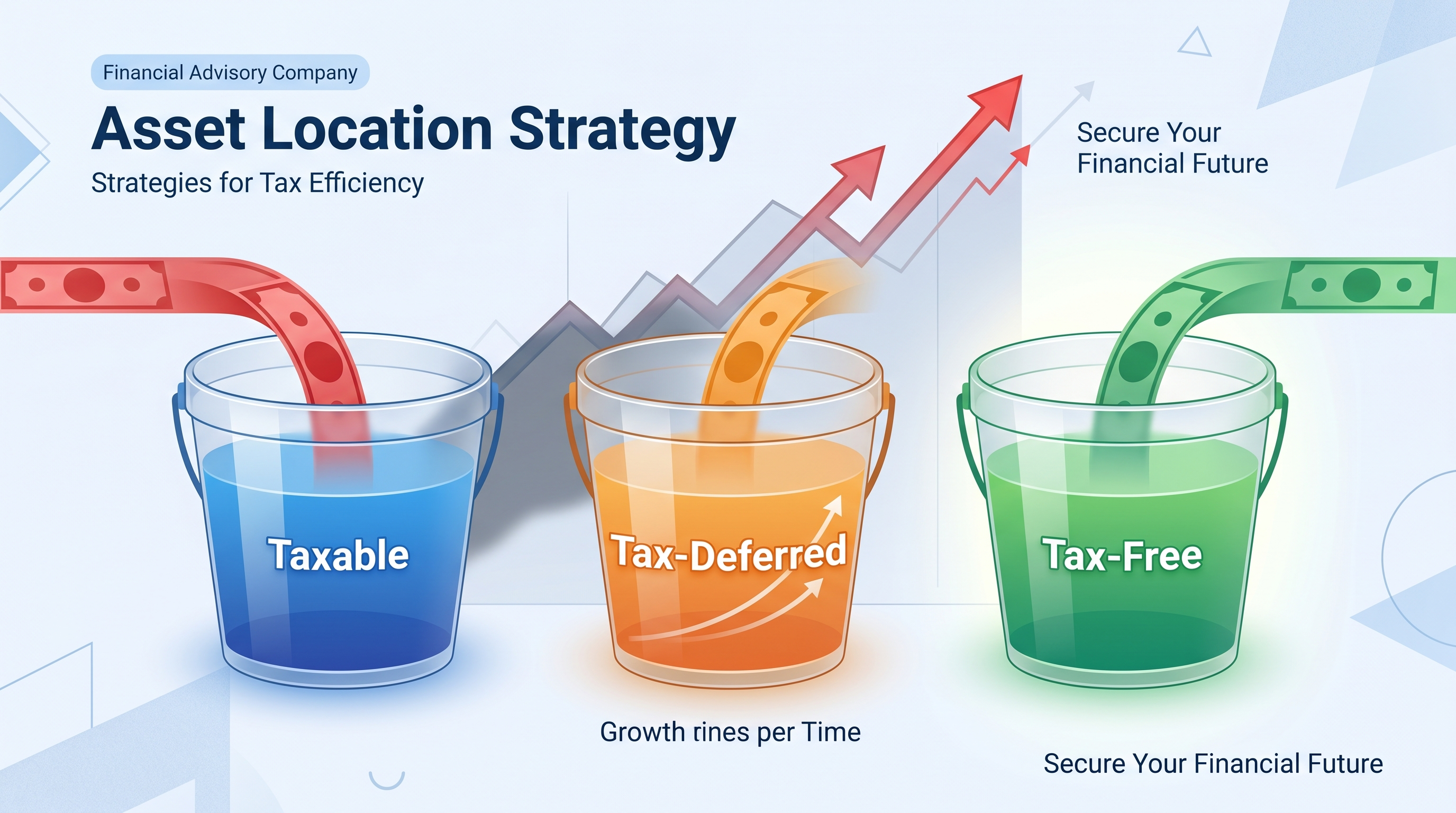 High earner reviewing retirement savings charts, considering future tax rate impacts with Everence Wealth.