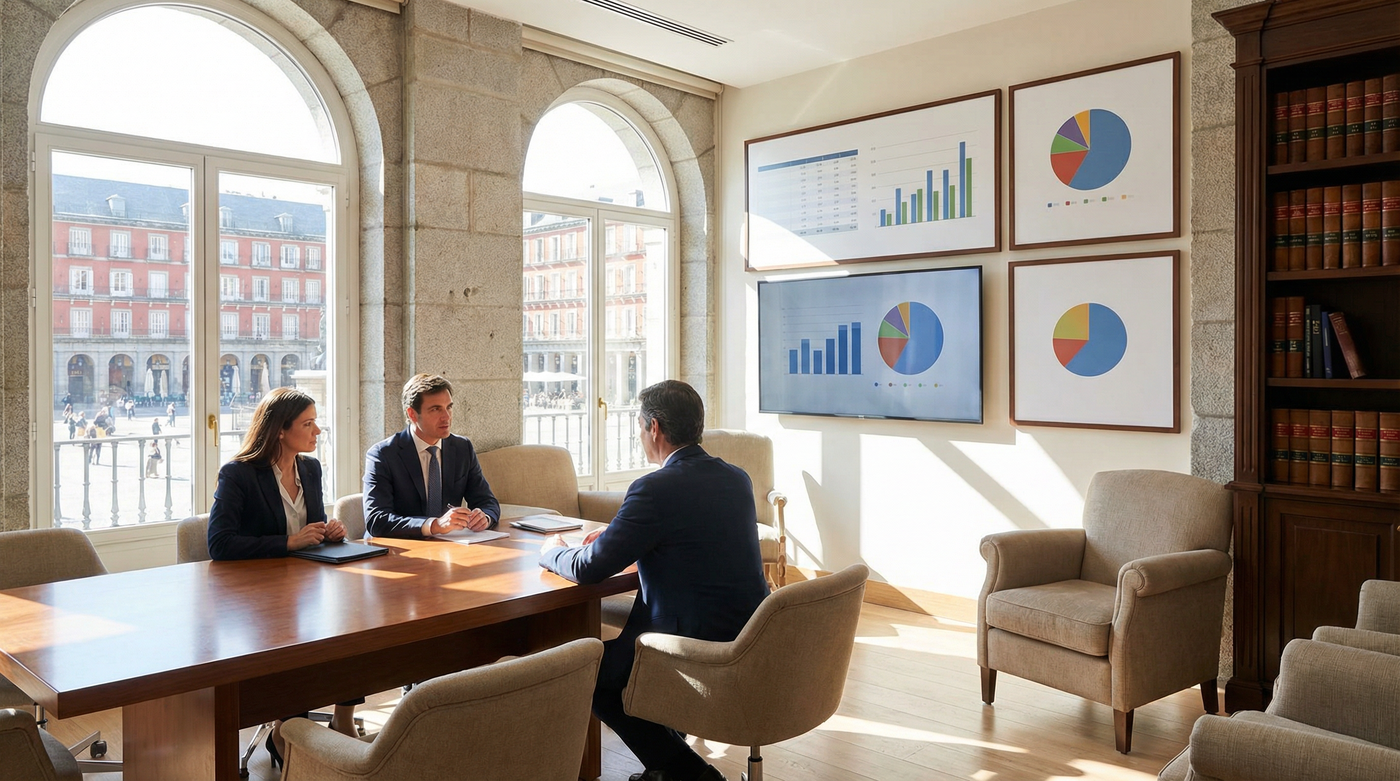 Asesor de Everence Wealth discutiendo estrategias de recuperación de cartera después de una pérdida del 50%, enfatizando la necesidad de una ganancia del 100% para alcanzar el punto de equilibrio.