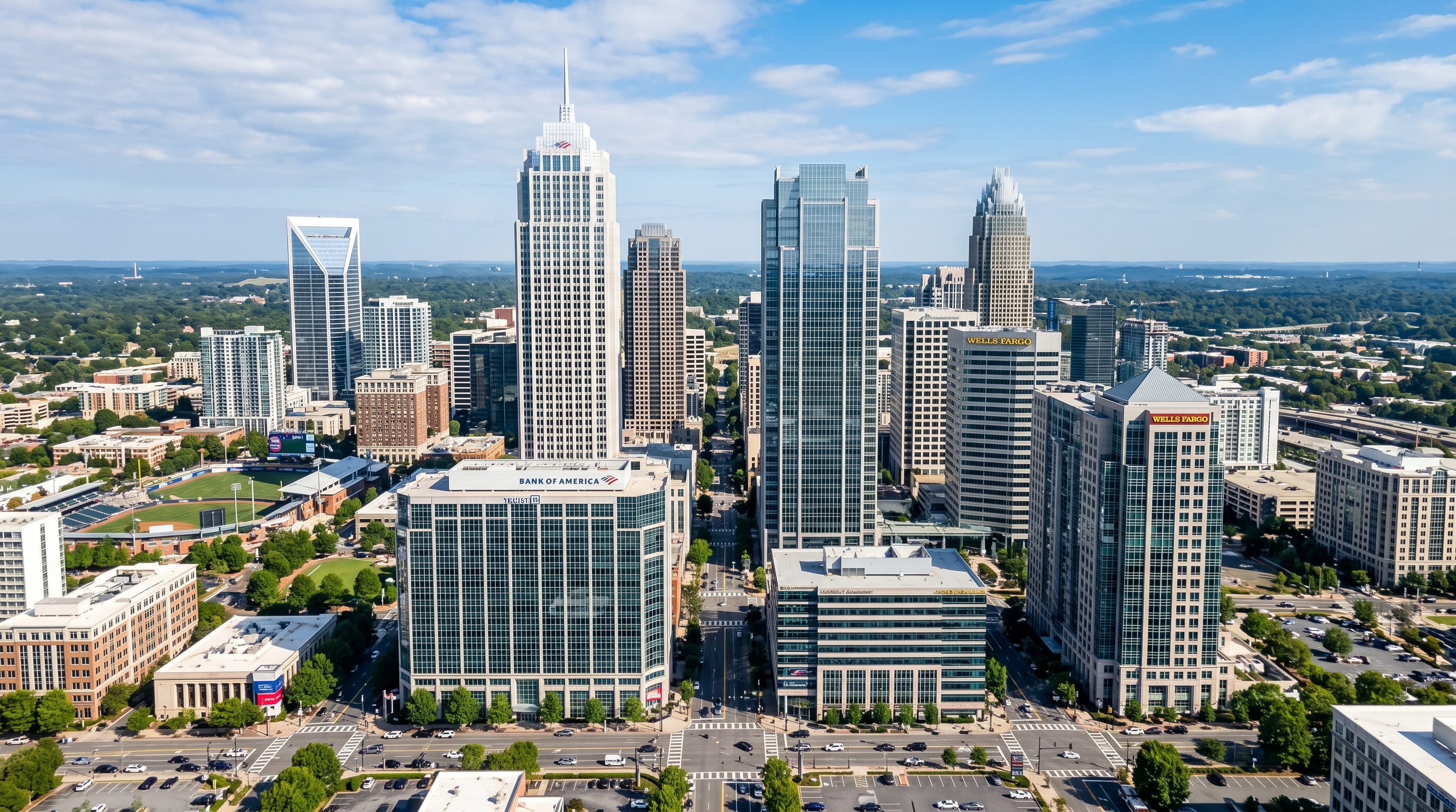 North Carolina skyline — wealth management and retirement planning resources